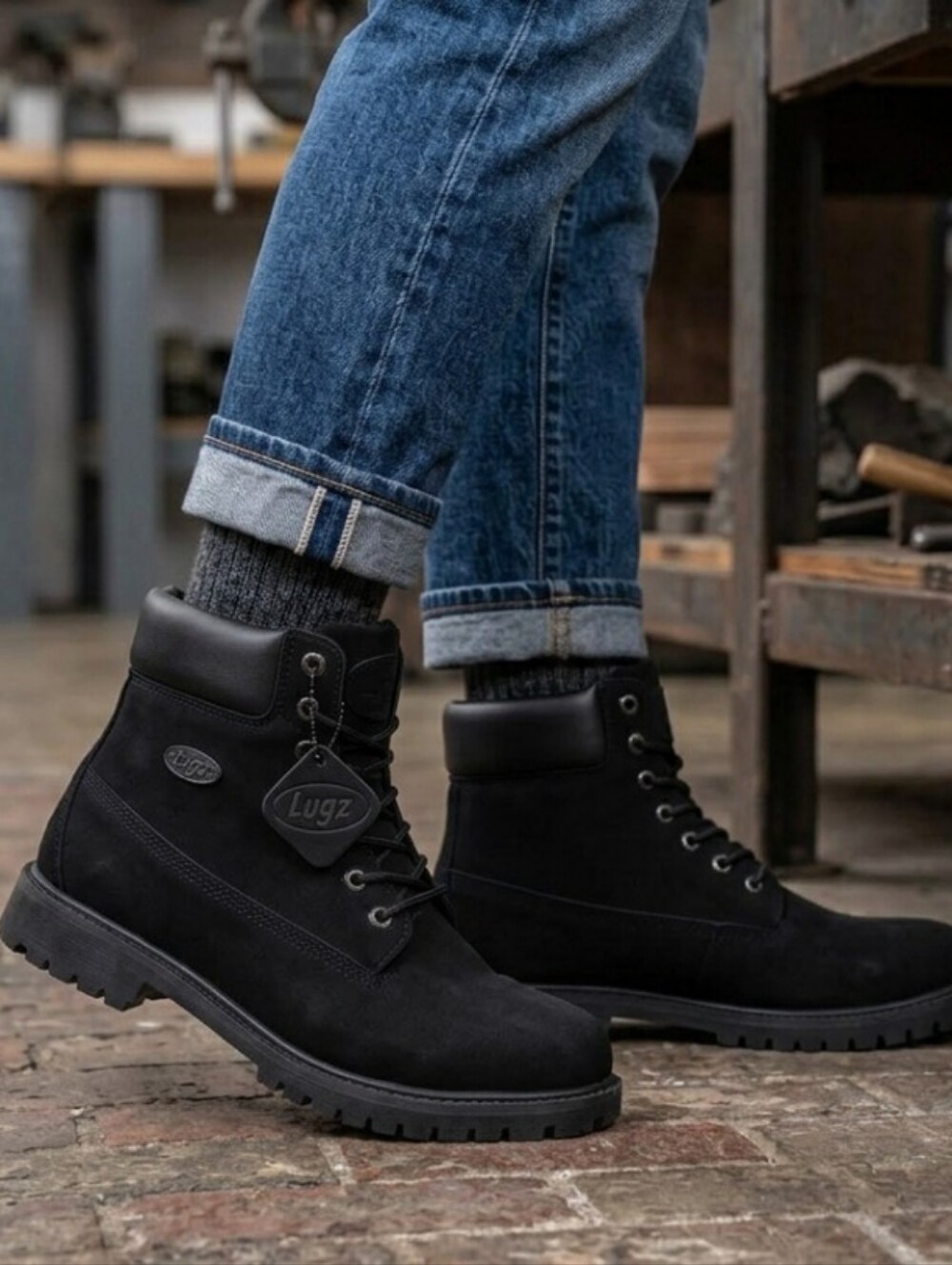 Lugz Black Boots